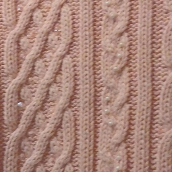 Wainscot pink turtleneck sweater L - Picture 4 of 5